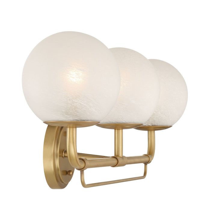 Minka-Lavery 3793-732 Three Light Vanity, Legacy Brass