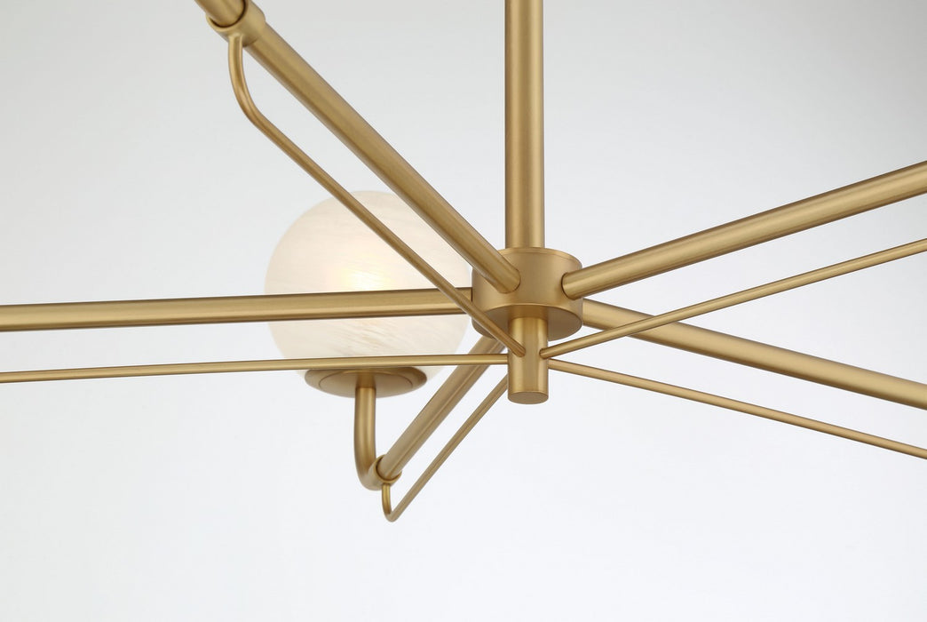 Minka-Lavery 3795-732 Five Light Chandelier, Legacy Brass