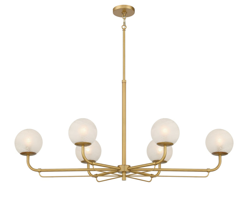 Minka-Lavery 3796-732 Six Light Island Pendant, Legacy Brass