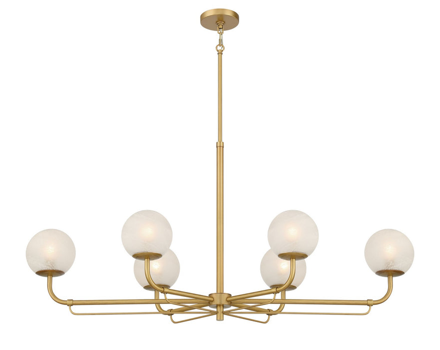 Minka-Lavery 3796-732 Six Light Island Pendant, Legacy Brass