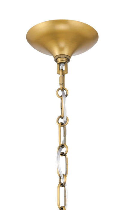 Minka-Lavery 3931-732 One Light Pendant, Legacy Brass
