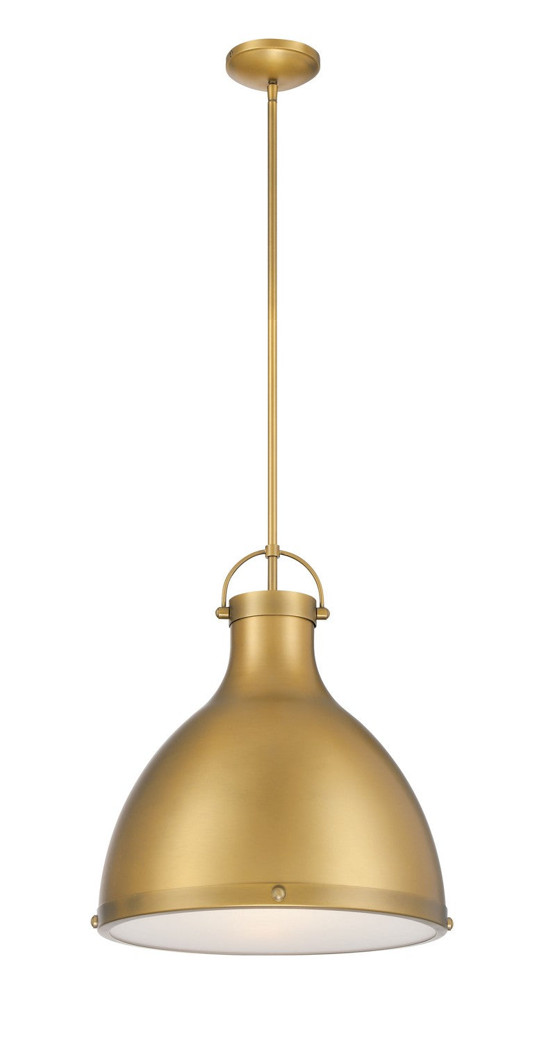 Minka-Lavery 3932-732 One Light Pendant, Legacy Brass