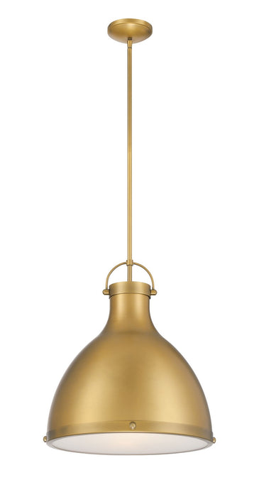 Minka-Lavery 3932-732 One Light Pendant, Legacy Brass