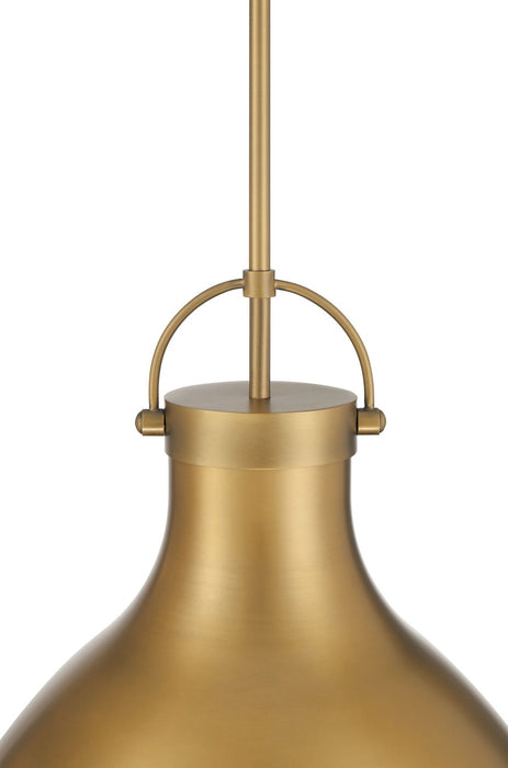 Minka-Lavery 3932-732 One Light Pendant, Legacy Brass