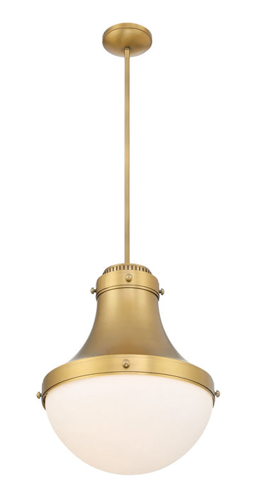 Minka-Lavery 3934-732 One Light Pendant, Legacy Brass