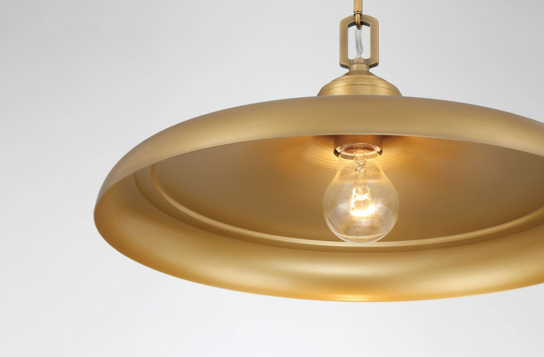 Minka-Lavery 3935-732 One Light Pendant, Legacy Brass