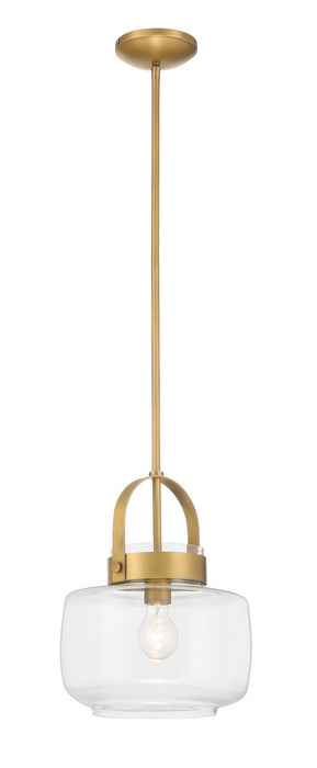 Minka-Lavery 3937-732 One Light Pendant, Legacy Brass