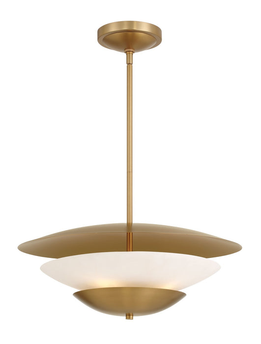 Minka-Lavery 3944-732 Four Light Pendant, Legacy Brass