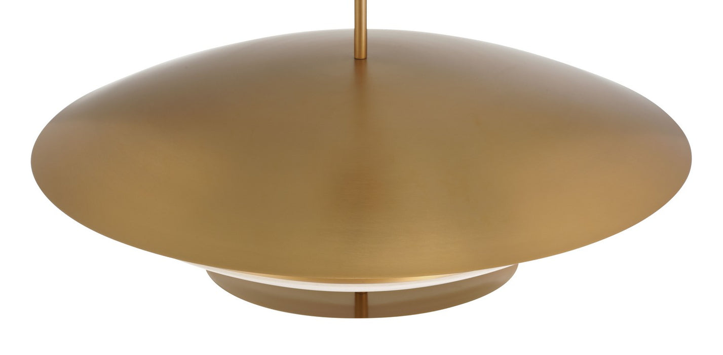 Minka-Lavery 3945-732 Five Light Pendant, Legacy Brass