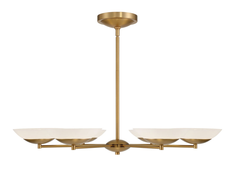Minka-Lavery 3946-732 LED Chandelier, Legacy Brass