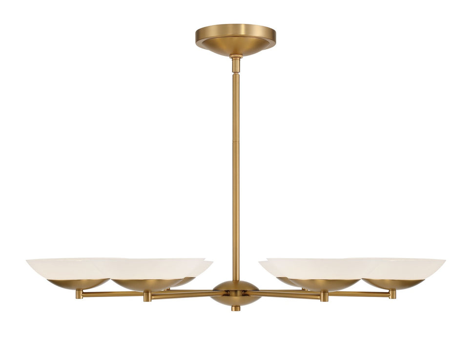 Minka-Lavery 3946-732 LED Chandelier, Legacy Brass