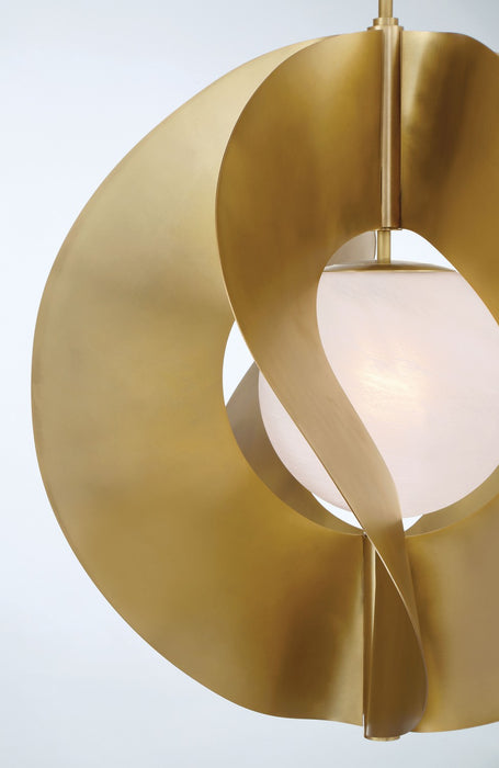 Minka-Lavery 3951-732 One Light Pendant, Legacy Brass