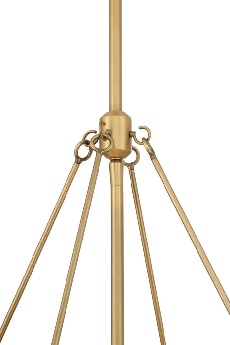 Minka-Lavery 3954-732 Four Light Pendant, Legacy Brass
