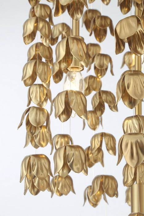 Minka-Lavery 3967-732 Eight Light Pendant, Legacy Brass
