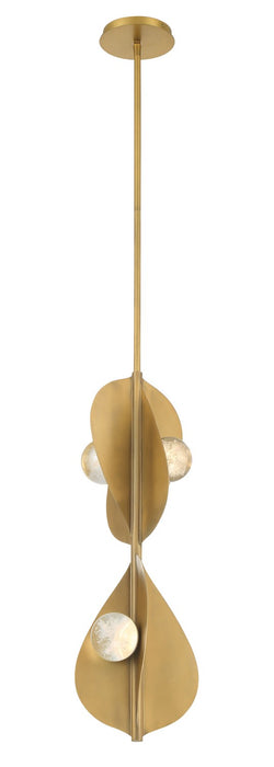 Minka-Lavery 3976-732-L LED Pendant, Legacy Brass