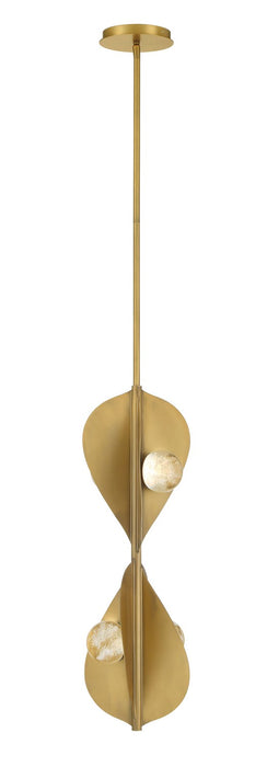Minka-Lavery 3976-732-L LED Pendant, Legacy Brass