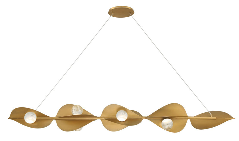 Minka-Lavery 3977-732-L LED Island Pendant, Legacy Brass