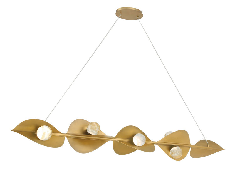 Minka-Lavery 3977-732-L LED Island Pendant, Legacy Brass
