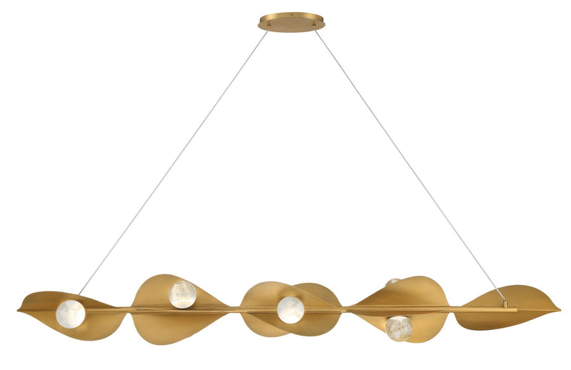 Minka-Lavery 3977-732-L LED Island Pendant, Legacy Brass