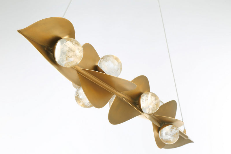 Minka-Lavery 3977-732-L LED Island Pendant, Legacy Brass