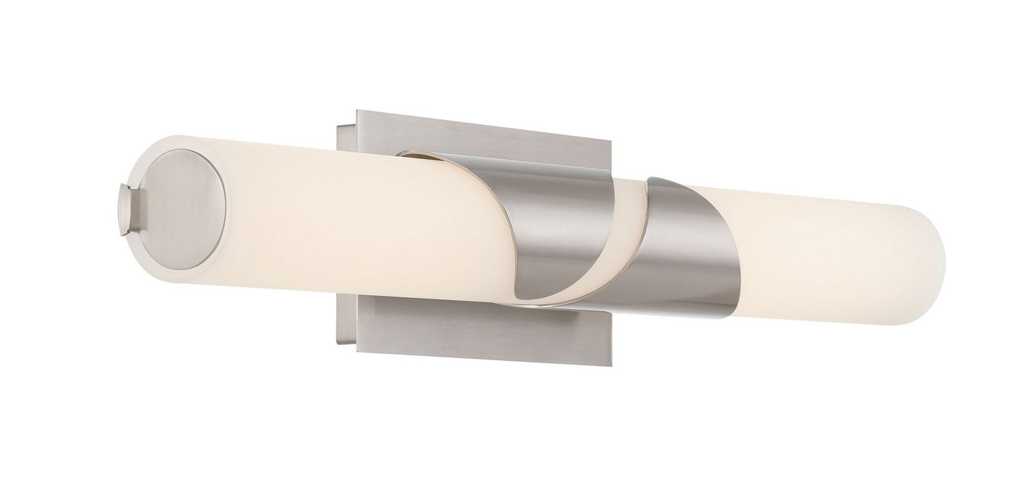 Minka-Lavery 493-84-L LED Vanity, Brushed Nickel