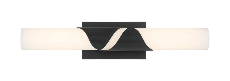 Minka-Lavery 493-899-L LED Vanity, Dark Matte Black