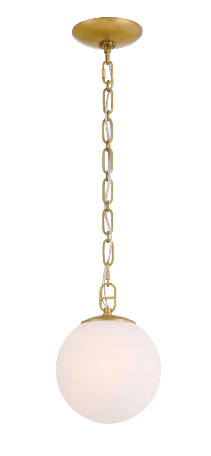 Minka-Lavery 5211-732 One Light Pendant, Legacy Brass