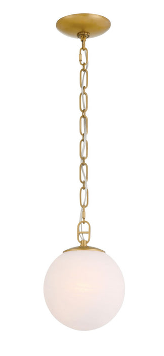 Minka-Lavery 5211-732 One Light Pendant, Legacy Brass