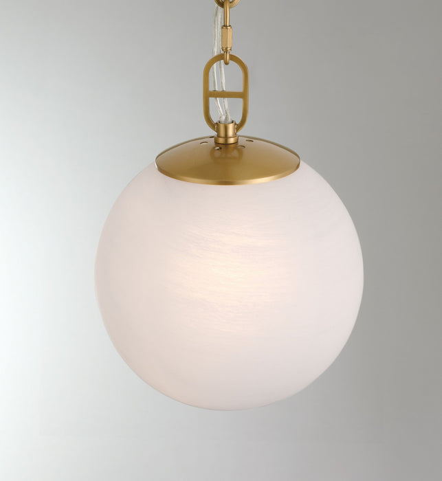 Minka-Lavery 5211-732 One Light Pendant, Legacy Brass