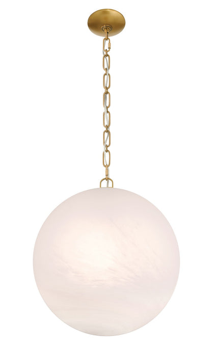 Minka-Lavery 5213-732 One Light Pendant, Legacy Brass