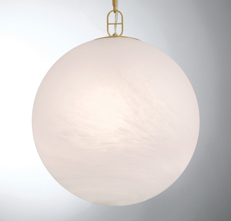 Minka-Lavery 5213-732 One Light Pendant, Legacy Brass
