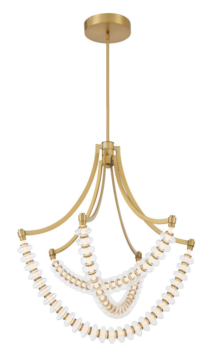 Minka-Lavery 5646-732-L LED Chandelier, Legacy Brass