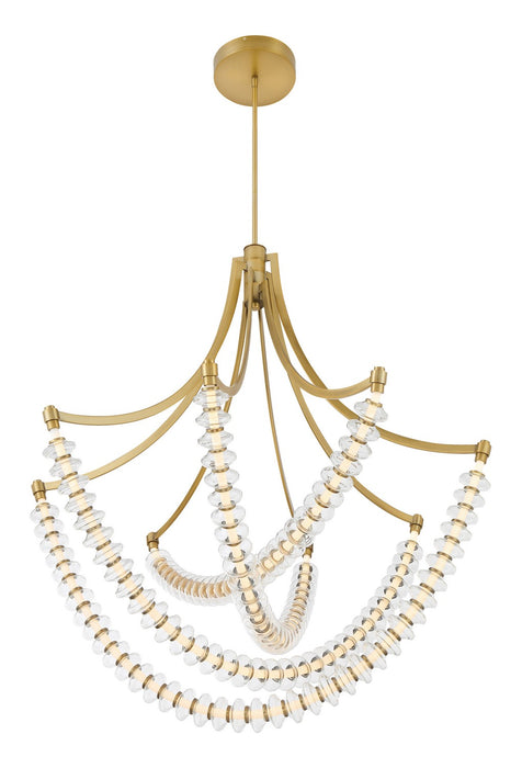 Minka-Lavery 5647-732-L LED Chandelier, Legacy Brass