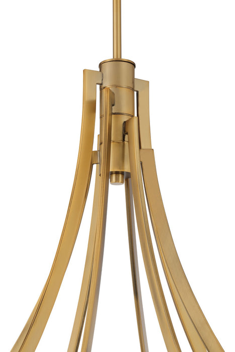 Minka-Lavery 5648-732-L LED Chandelier, Legacy Brass