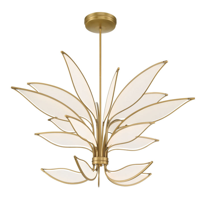 Minka-Lavery 5656-732-L LED Chandelier, Legacy Brass