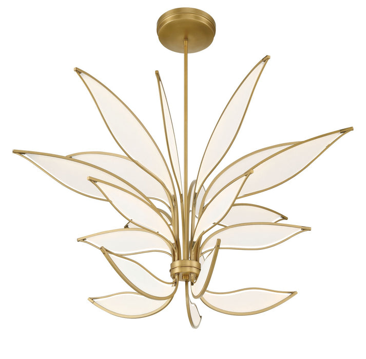 Minka-Lavery 5656-732-L LED Chandelier, Legacy Brass