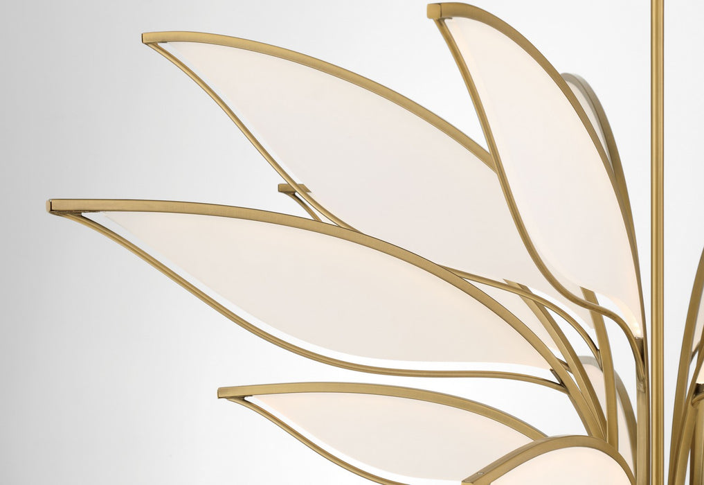 Minka-Lavery 5656-732-L LED Chandelier, Legacy Brass