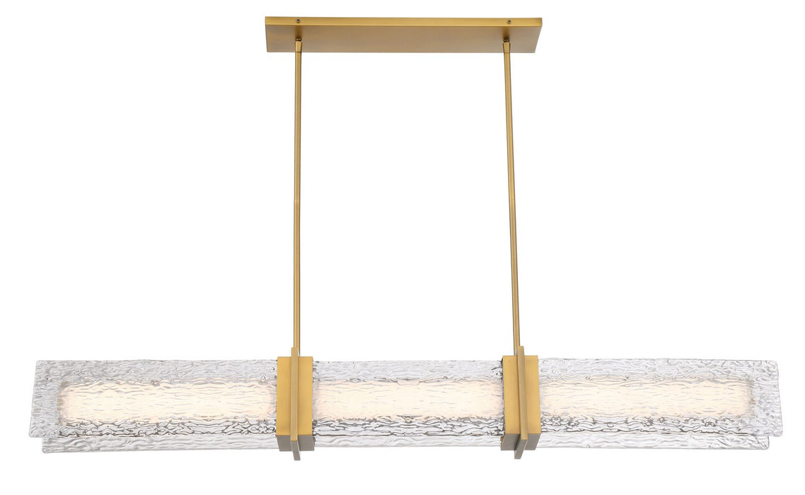 Minka-Lavery 5666-732-L LED Island Pendant, Legacy Brass