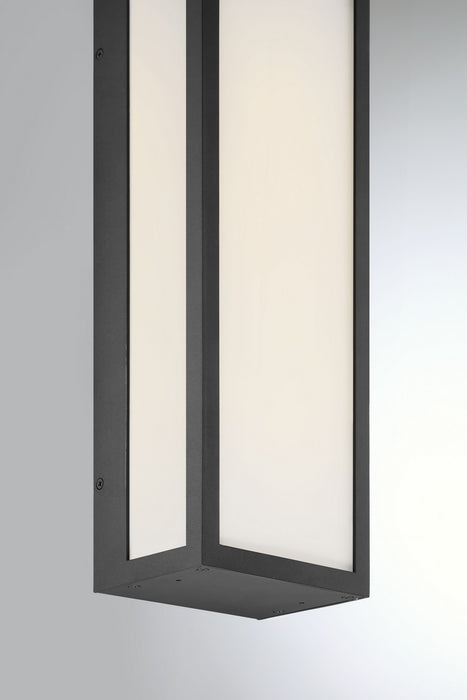 Minka-Lavery 77801-66-L LED Outdoor Wall Sconce, Sand Coal