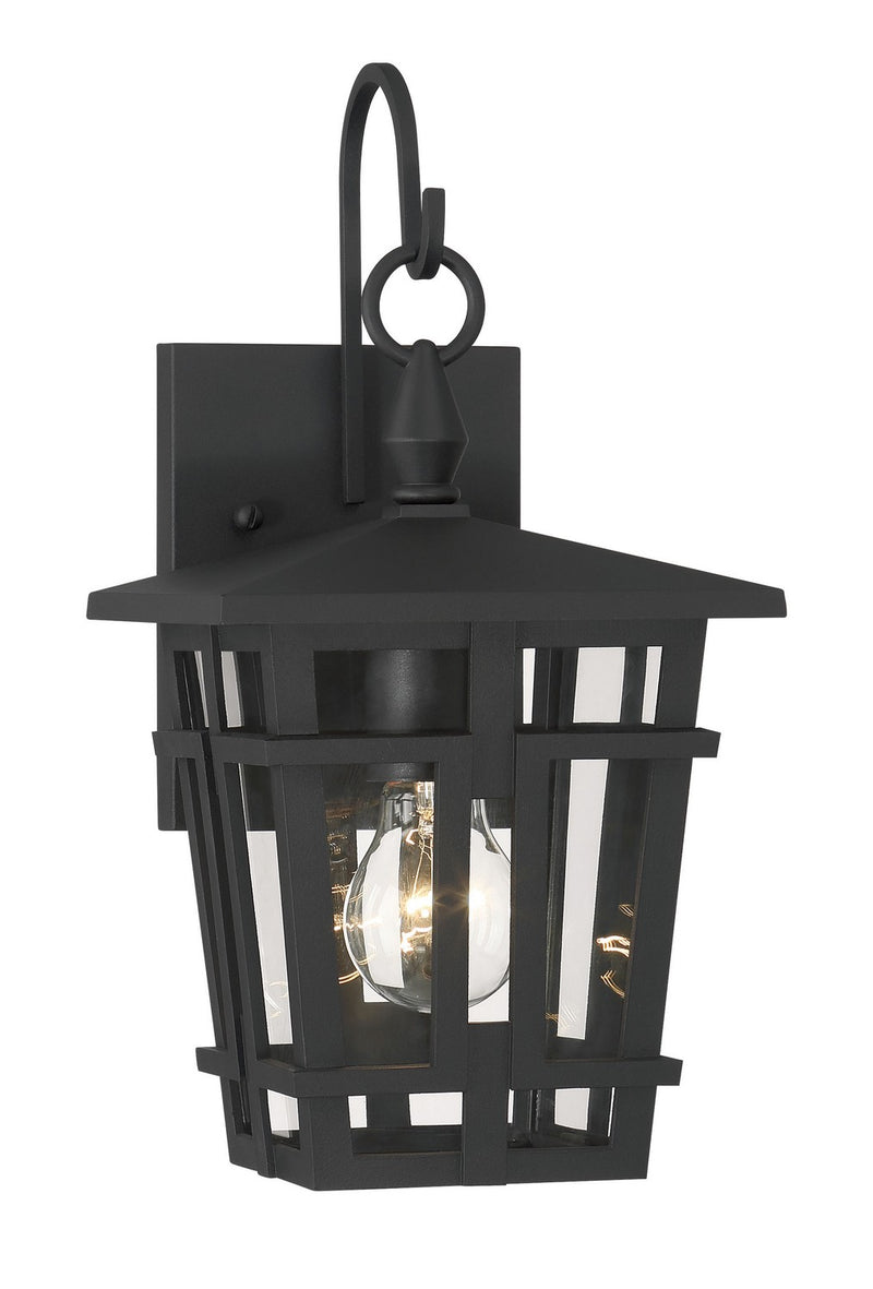 Minka-Lavery 77900-66 One Light Outdoor Wall Sconce, Sand Coal