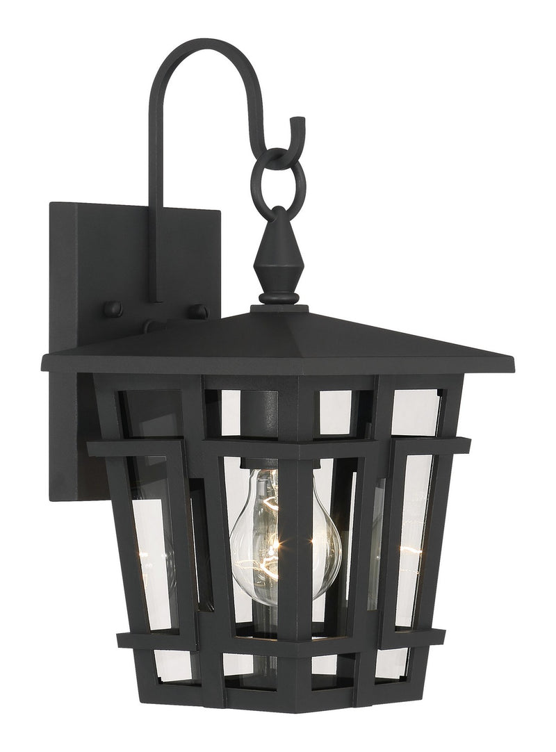 Minka-Lavery 77900-66 One Light Outdoor Wall Sconce, Sand Coal