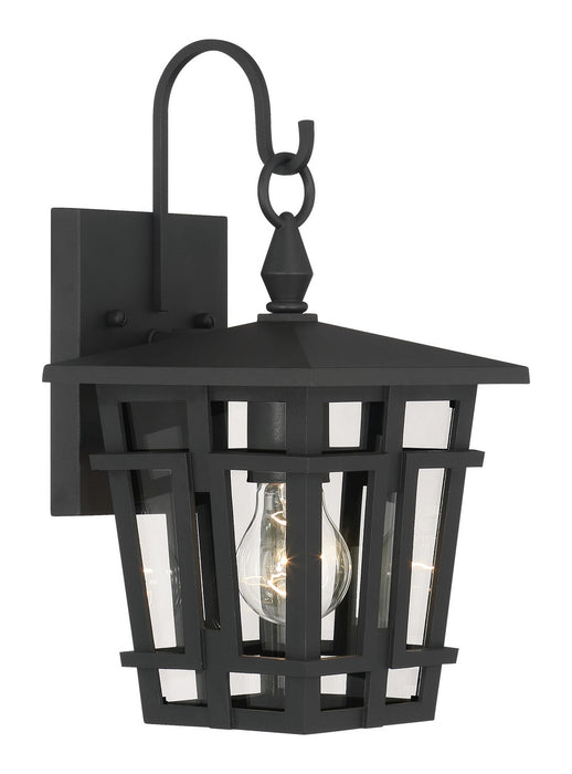Minka-Lavery 77900-66 One Light Outdoor Wall Sconce, Sand Coal