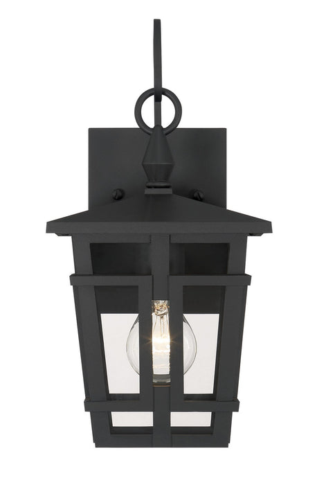 Minka-Lavery 77900-66 One Light Outdoor Wall Sconce, Sand Coal