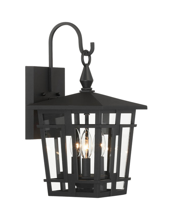 Minka-Lavery 77901-66 Three Light Outdoor Wall Sconce, Sand Coal