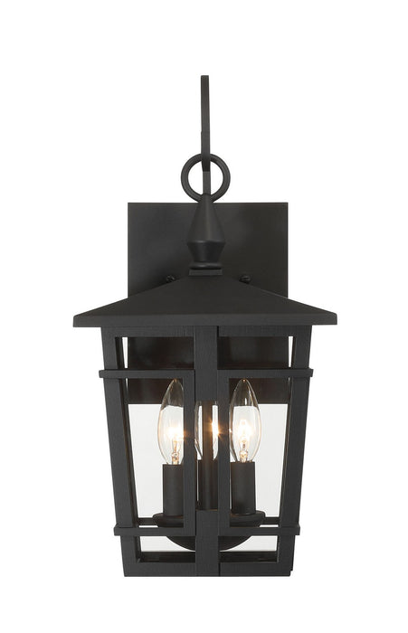 Minka-Lavery 77901-66 Three Light Outdoor Wall Sconce, Sand Coal