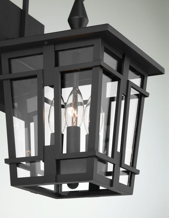 Minka-Lavery 77901-66 Three Light Outdoor Wall Sconce, Sand Coal