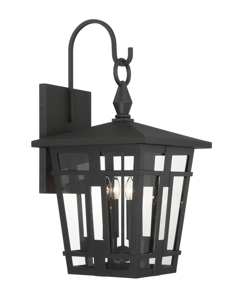 Minka-Lavery 77902-66 Four Light Outdoor Wall Sconce, Sand Coal