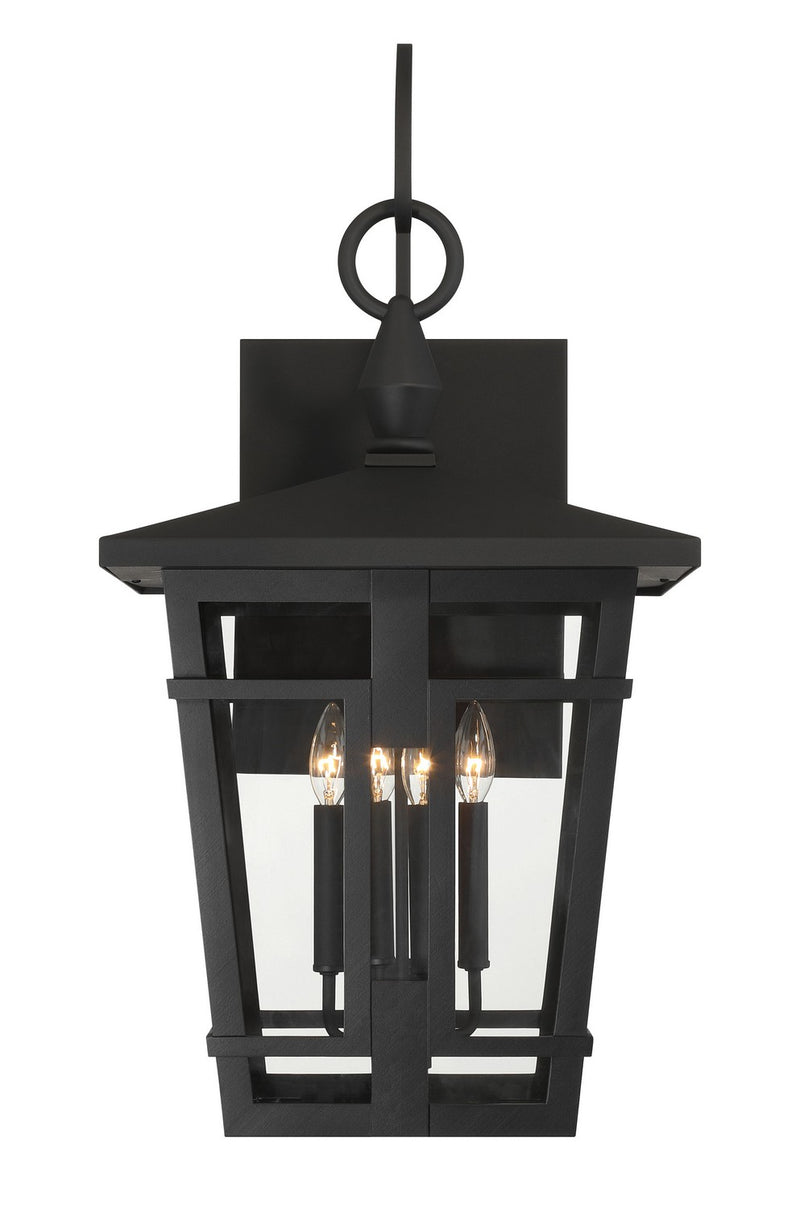 Minka-Lavery 77902-66 Four Light Outdoor Wall Sconce, Sand Coal