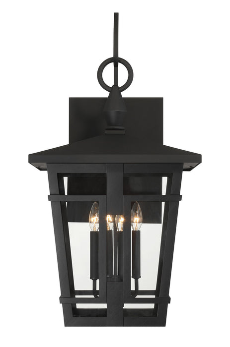 Minka-Lavery 77902-66 Four Light Outdoor Wall Sconce, Sand Coal
