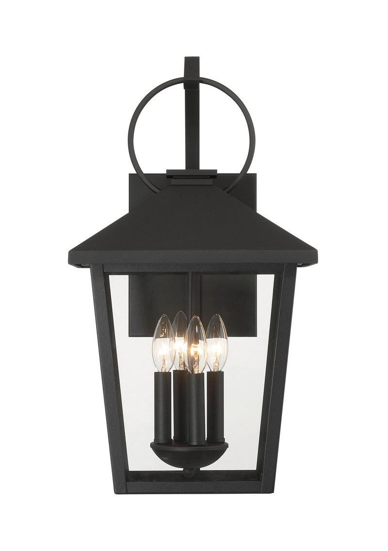 Minka-Lavery 78001-66 Four Light Outdoor Wall Sconce, Sand Coal